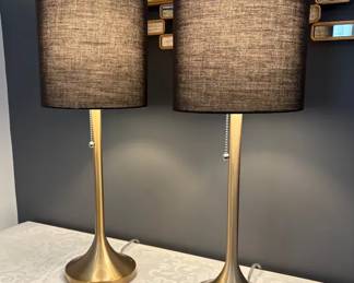 Black Gold Table Lamps