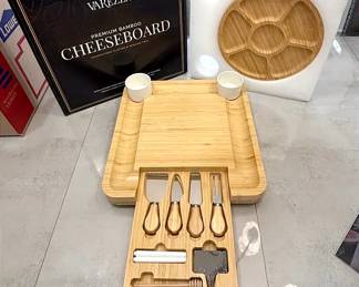 Varezza Charcuterie Cheese Board Cutlery Set