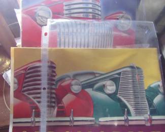old car brochures