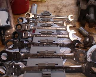 Gearwrench Combination Ratcheting 7 piece wrench Set SAE 