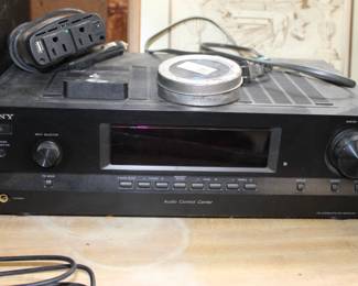 Sony Receiver with 2 Speakers and remote 