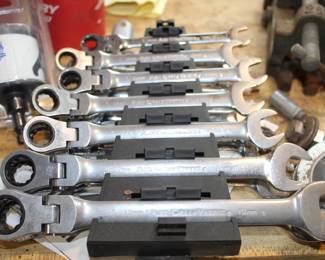 Gearwrench Combination Ratcheting 7 piece wrench Set MM