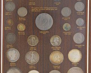 Three Coin Boards Primarily of US Obsolete Coinage
