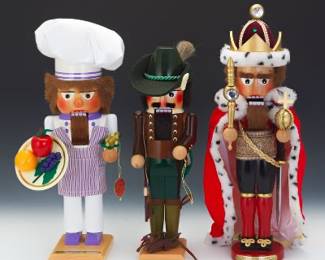 Three Steinbach Nutcrackers