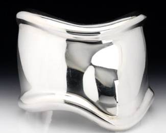 Elsa Peretti Sterling Bone Cuff For Tiffany  Co.