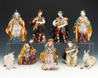 Eugenio Pattarino Nativity, Florence, 20th Century