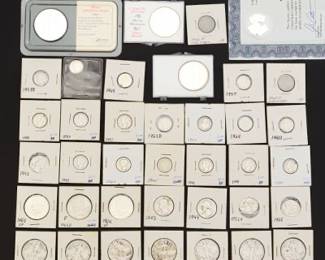 Silver Coins and Bullion Lot