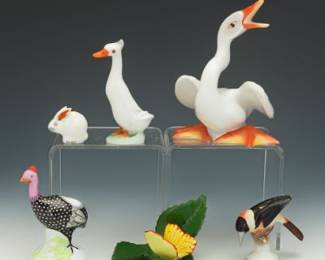 Group of Six Herend Figurines