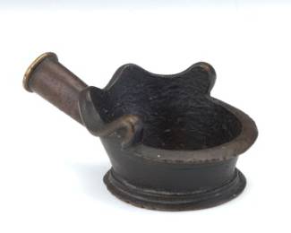 Chinese Archaic Cast Bronze Ladle Bowl