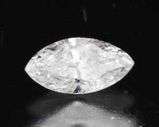 Unmounted 0.77 Ct Marquise Cut Diamond