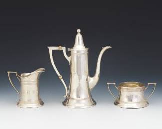 Durgin Sterling Chocolate Set