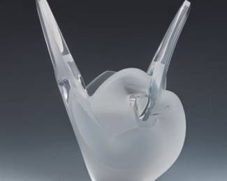 Lalique Crystal Sylvie Vase