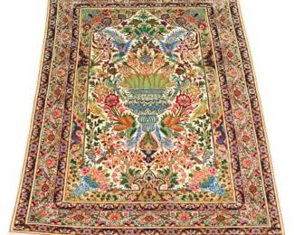 Isfahan Silk and Wool Carpet