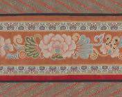 Chinese Framed Imperial Forbidden Stitch and Silver Wrapped Embroidery Panel, Late Qing Dynasty