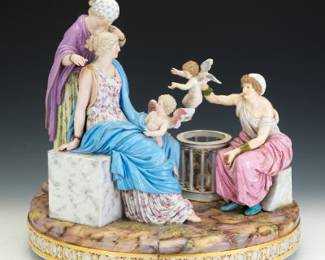 Meissen Porcelain Figural Group