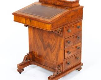 Victorian Davenport Desk, 19th Century