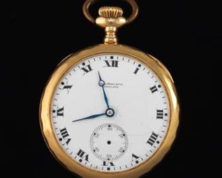 14K Ball Watch 10 Size Pocket Watch