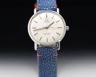Omega Seamaster De Ville Automatic Watch with Custom Made Stingray