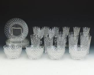Hawkes Glassware Set for Eight