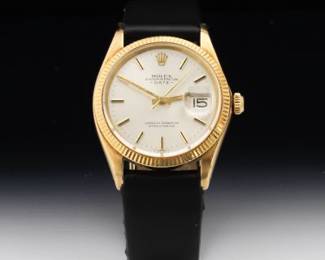 14K Rolex Ref 1503 Mens Oyster Perpetual