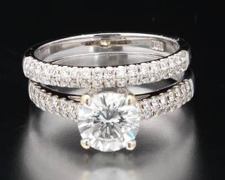 18K Gold and Certified Diamond Ring