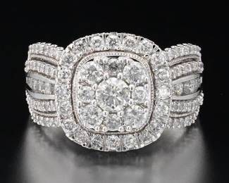 14K Gold and Diamond Ring