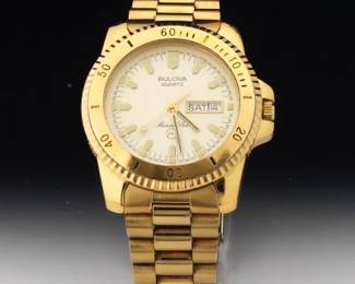 Bulova Quartz Marine Star 100 Meter Rated
