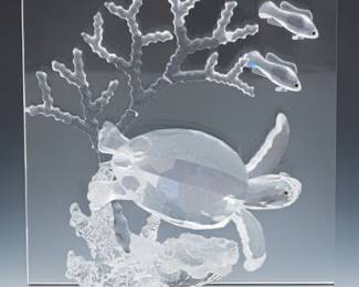 Swarovski Crystal Clear Wonders of The Sea Figurine