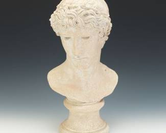 Classical Style Plaster Bust, after Antiquity