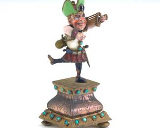 Viennese ColdPainted Bronze Figure