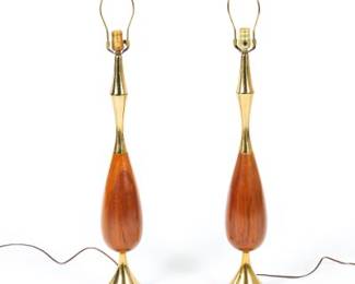 Pair of MidCentury Modern Table Lamps