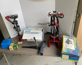 Two Reloaders And Accessories Lot One