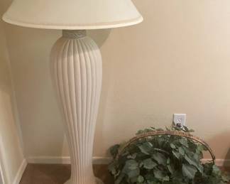 Lamp And Floral Display