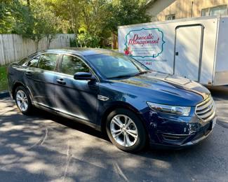 2016 Ford Taurus SEL  with 30k miles 
Car has been well cared for, like new interior, garaged and has low mileage. 
It has some minor cosmetic damage that can be early repaired. 
Kelly Blue Book Value 10,150 
Asking 9,999 obo 
