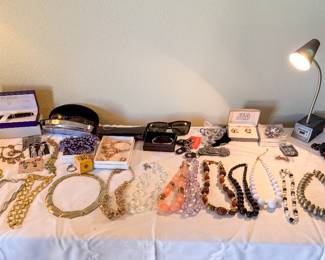 Lots of costume jewelry