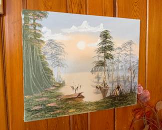 Louisiana bayou art