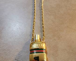 Vintage Gucci perfume bottle
