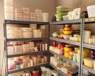 Massive amount of Tupperware 