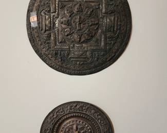 Oriental wall hanging