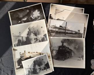 Vintage train photos 