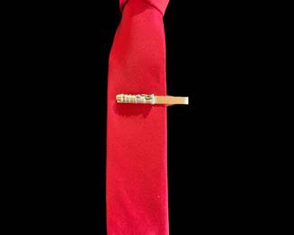 Vintage Pratt and Whitney jet engine tie bar clip