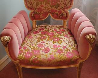 Grosfeld flower back chairs