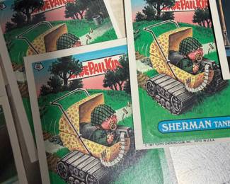 Garbage Pail Kids Trading Cards, a few hundred of them here