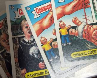 Garbage Pail Kids Trading Cards, a few hundred of them here