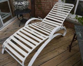 Patio Furniture and there are pads Around the house