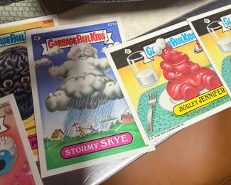 Garbage Pail Kids Trading Cards, a few hundred of them here