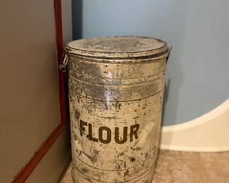 Vintage Flour Container