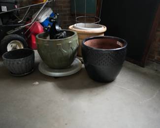 Various Garden Pots