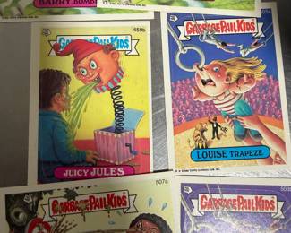 Garbage Pail Kids Trading Cards, a few hundred of them here