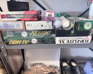 golf balls still in original boxes
